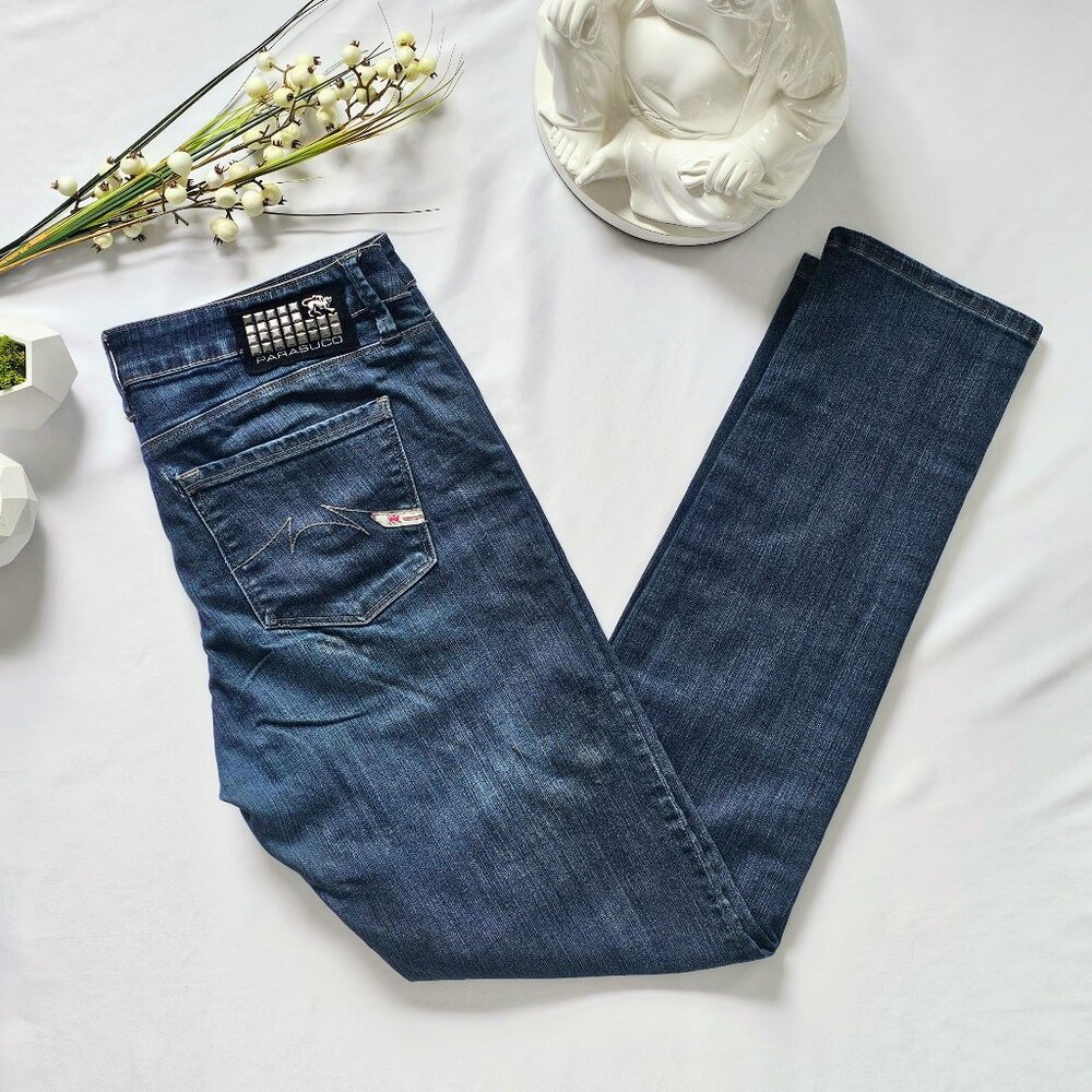 Vintage Parasuco Mid-Rise Slim-Fit Jeans Sz 32